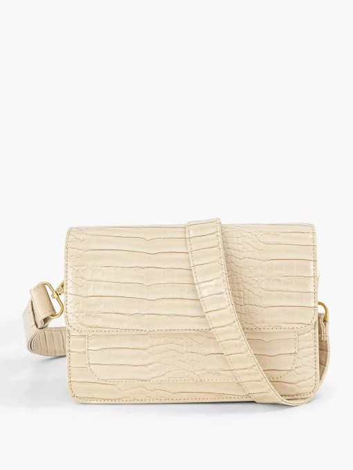 Beige Schoudertas