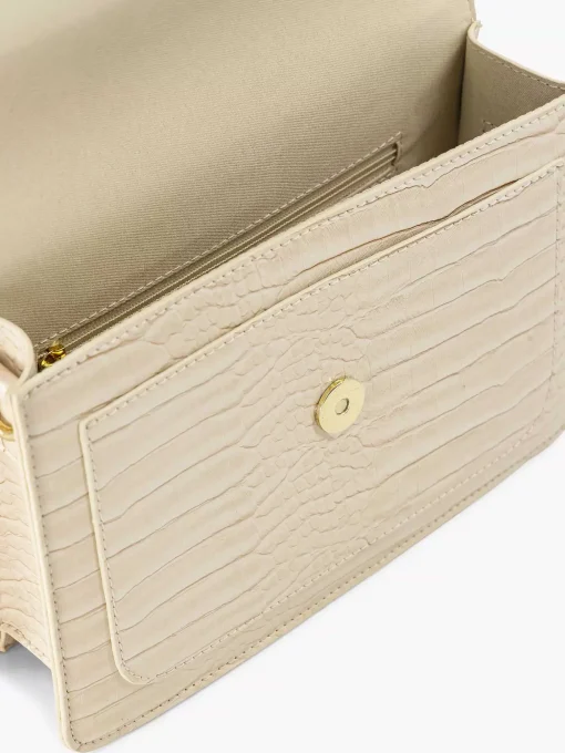 Beige Schoudertas