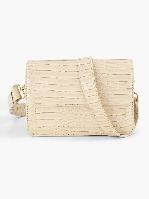 Beige Schoudertas