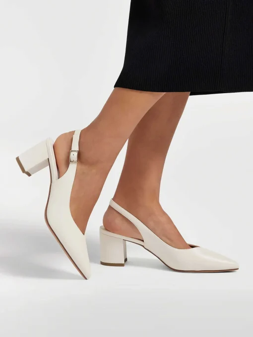 Beige Slingback