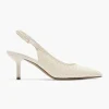 Beige Slingback Pump