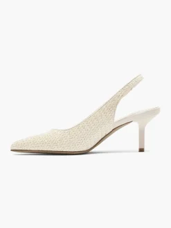 Beige Slingback Pump