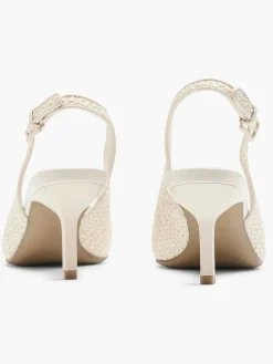 Beige Slingback Pump