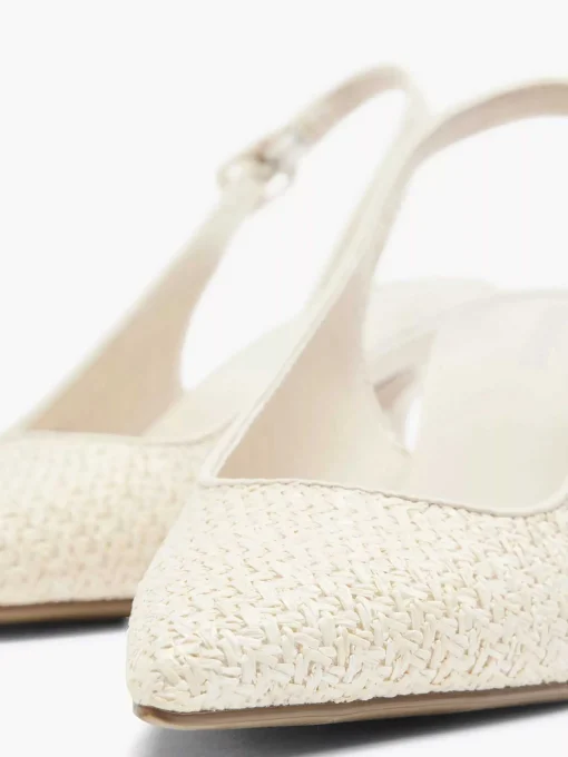 Beige Slingback Pump