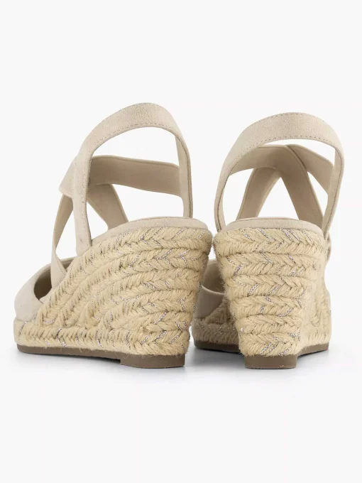 Beige Slingback Sleehak