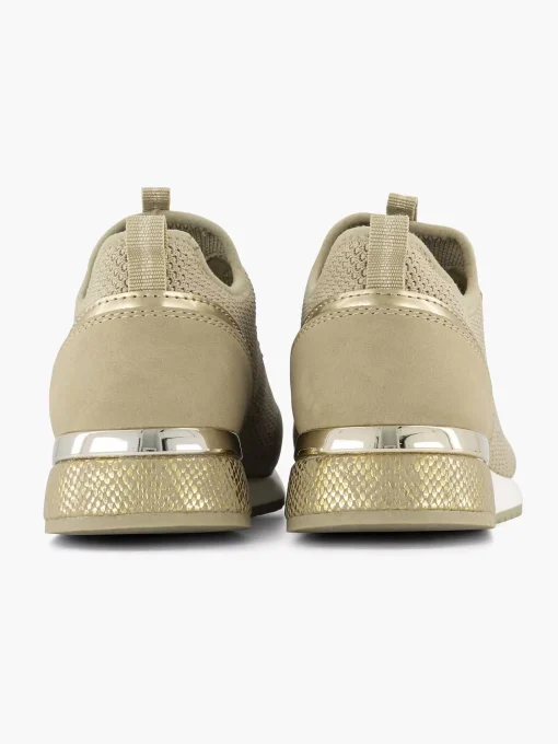 Beige Sneaker Instapper