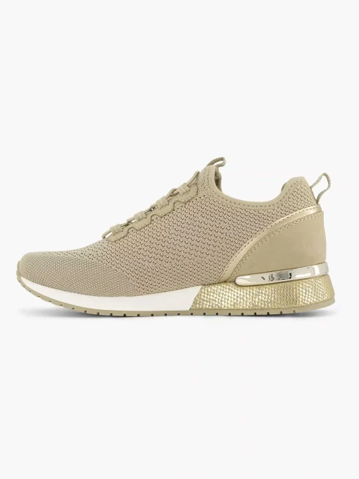 Beige Sneaker Instapper