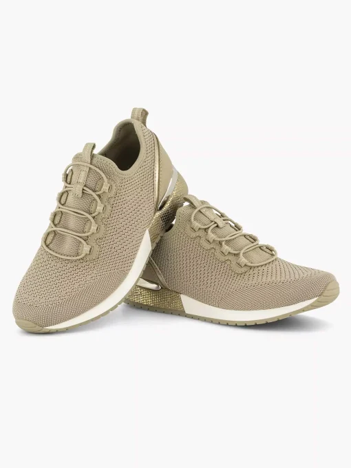 Beige Sneaker Instapper