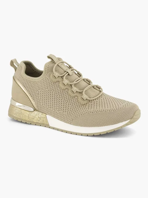 Beige Sneaker Instapper