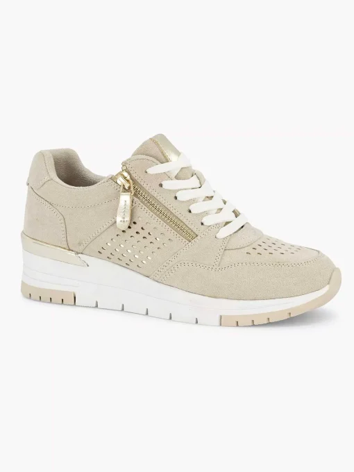 Beige Sneaker Sleehak