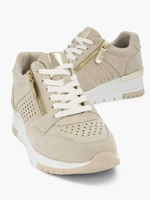 Beige Sneaker Sleehak