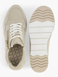 Beige Sneaker Sleehak