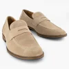 Beige Suede Instapper