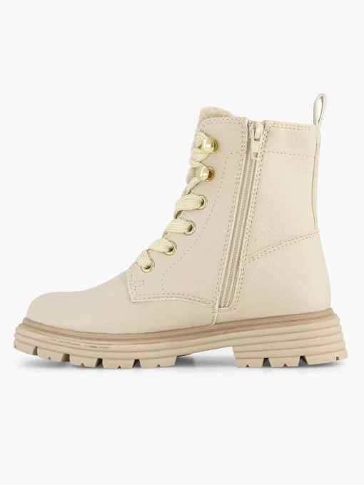 Beige Veterboot