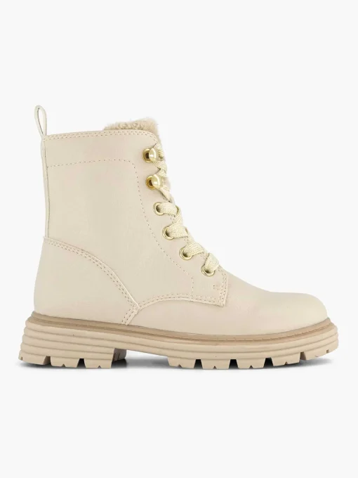 Beige Veterboot