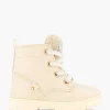 Beige Veterboot Teddy
