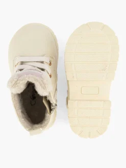 Beige Veterboot Teddy