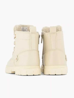 Beige Veterboot Teddy