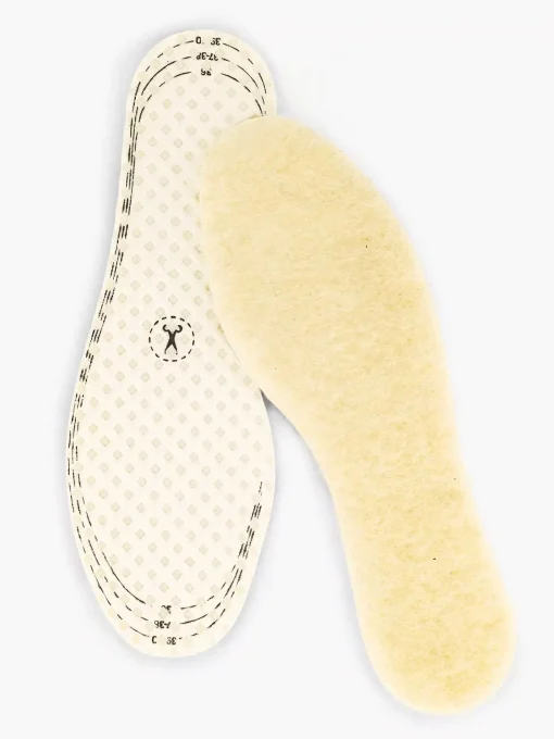 Beige Wollen Zool 36-41