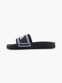 Blauwe Badslipper