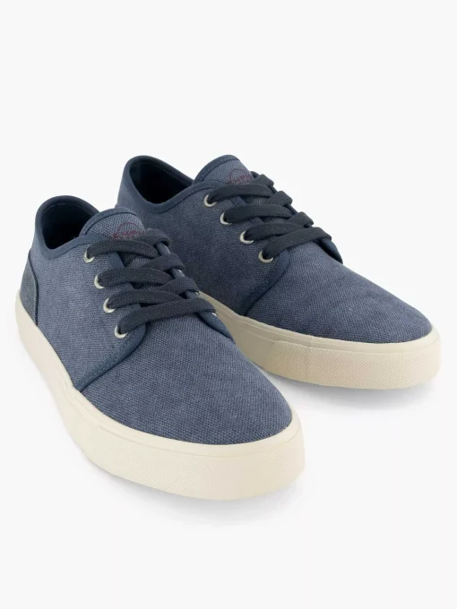 Blauwe Canvas Sneaker