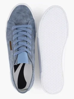 Blauwe Canvas Sneaker