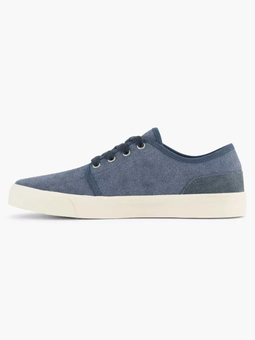 Blauwe Canvas Sneaker