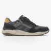 Blauwe Comfort Veterschoen