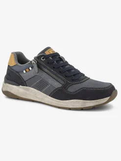 Blauwe Comfort Veterschoen