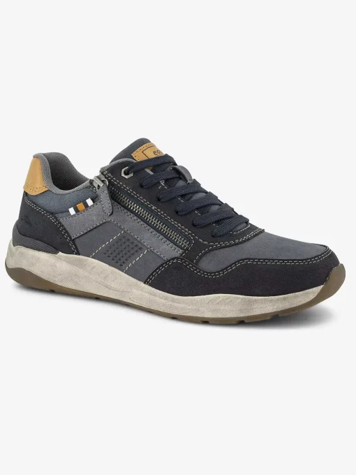Blauwe Comfort Veterschoen