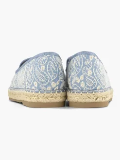 Blauwe Espadrille