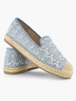 Blauwe Espadrille