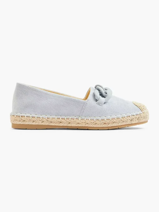 Blauwe Espadrille Sierketting