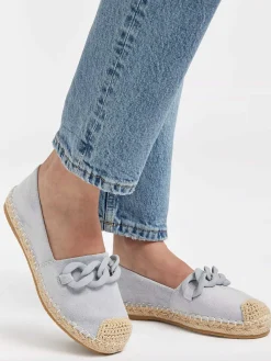 Blauwe Espadrille Sierketting