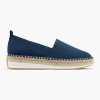 Blauwe Platform Espadrille