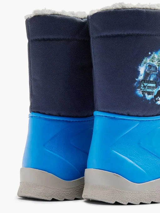 Blauwe Regenlaars Dino Gevoerd