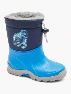 Blauwe Regenlaars Dino Gevoerd