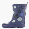 Blauwe Regenlaars Smiley