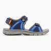 Blauwe Sandaal