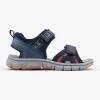 Blauwe Sandaal
