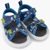 Blauwe Sandaal