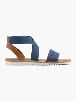 Blauwe Sandaal