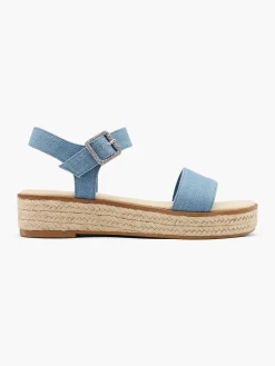 Blauwe Sandaal