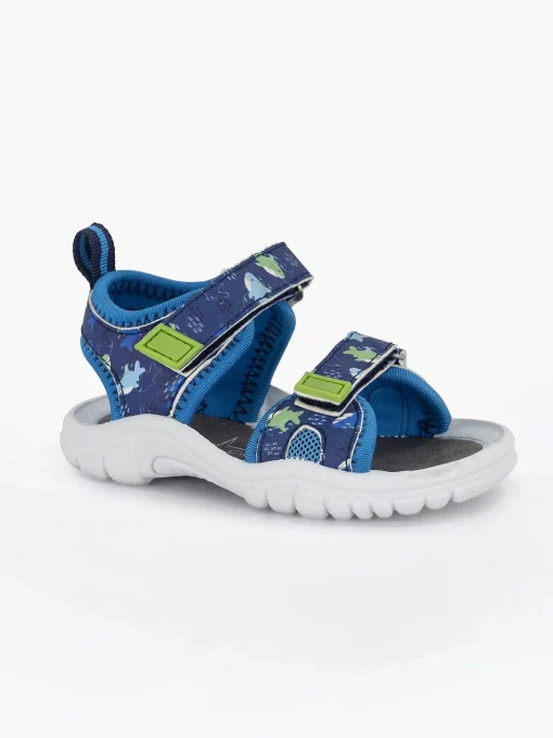 Blauwe Sandaal