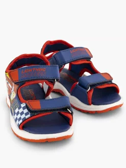 Blauwe Sandaal Cars