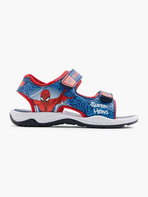 Blauwe Sandaal Spiderman