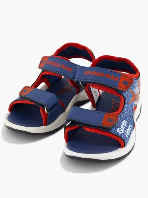Blauwe Sandaal Spiderman