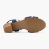 Blauwe Sandalette