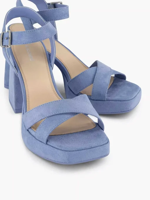 Blauwe Sandalette