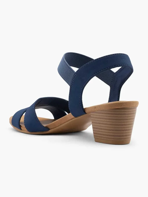 Blauwe Sandalette